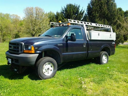 Ford f-250 4x4 with snow plow and ssalt spreader