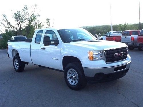 2013 gmc sierra 2500hd 2wd ext cab 158.2 cng work truck