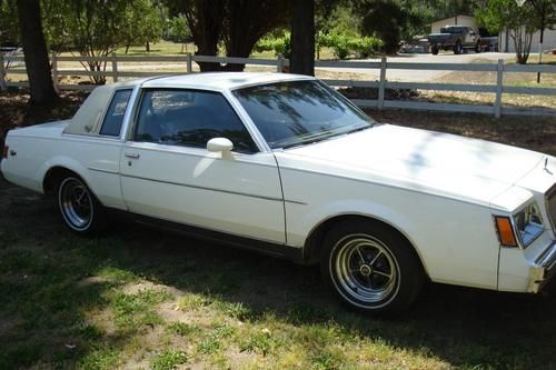 1982 buick regal limited coupe 2-door 3.8l v6, auto, one owner, loaded, clean.