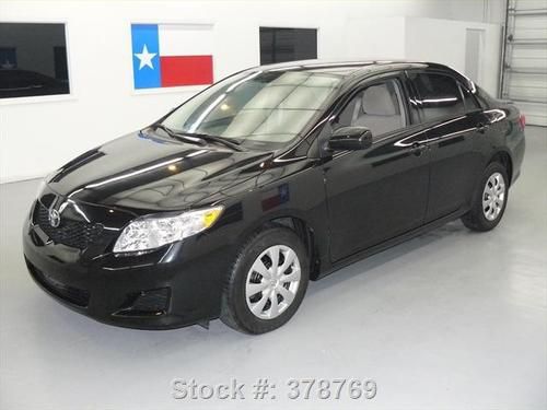 2010 toyota corolla le auto cruise ctl cd audio 23k texas direct auto