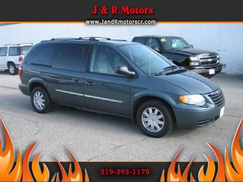 2005 chrysler town &amp; country handicap van, wheelchair lift, hand controls, emc