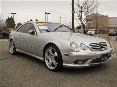 Cl55 amg***low miles***brilliant silver***regular service history /mb***carlson