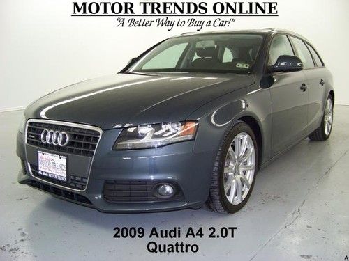 2.0t wagon quattro avant awd pano roof leather bluetooth 2009 audi a4 36k