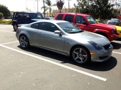 2006 infiniti g35 coupe 6spd mt 35600 miles