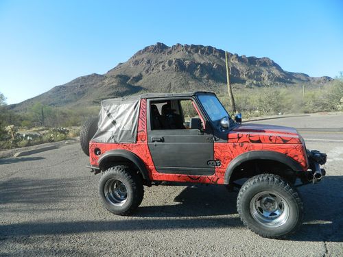 1987 suzuki samurai jx sport utility 2-door 1.3l