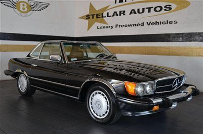 1983 mercedes benz 380sl ultra low mile 82k palm beach fl estate serviced mint