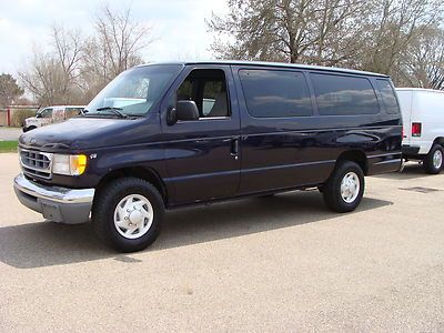 15 passenger van ford e350 xlt great condition only 130,000 miles