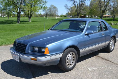 1985 ford thunderbird 30th anniversary limited editon - only 5,000 manufactured