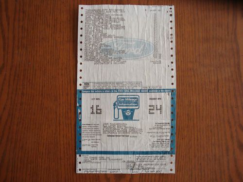 1985 Ford Thunderbird 30th Anniversary Limited Editon - Only 5,000 Manufactured, image 21