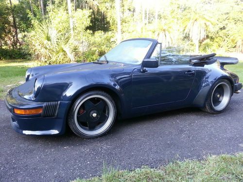 1986 911 turbo cabriolet wide body (look)