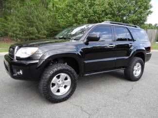 Toyota : 2008 4runner sr5 v6 toytec lift kit 4x4 v6 leather 3rd row 94k orig mi