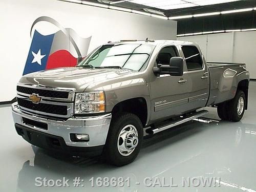 2013 chevy silverado 3500 ltz diesel drw 4x4 sunroof 3k texas direct auto