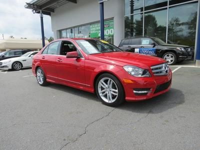 Factory certified! 2013 mercedes-benz c250 sport sedan powerglasssunroof