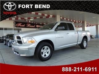 2011 ram 1500 2wd quad cab slt abs alloy wheels bed liner towing package mp3