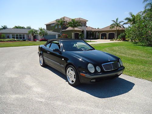 1999 mercedes-benz clk 320 convertible ** no reserve