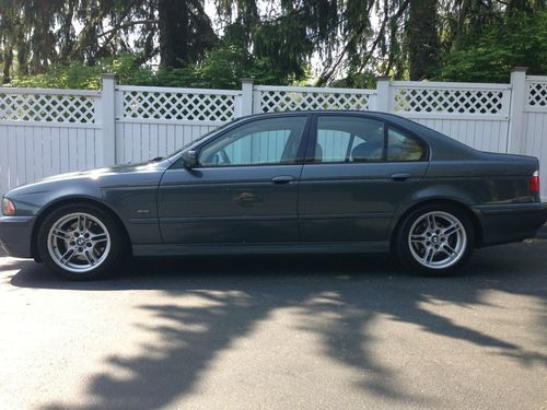 2001 bmw 540i base sedan 4-door 4.4l