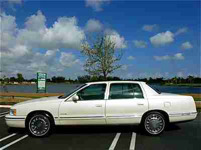 99 Cadillac DeVille 2 Owners No Accident Pearl White, US $4,975.00, image 4