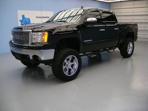 We finance!!!  2008 gmc sierra 1500 sle z-71 4x4 auto lift kit tow 20 rims xm!