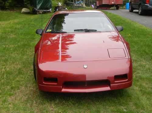 1988 pontiac fiero gt coupe 2-door 2.8l