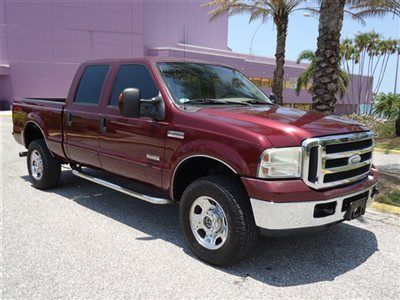 Srw diesel crew cab short bed 4x4 cloth like new tires great truck fl