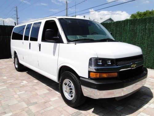 11 chevy express lt 15 passanger van g3500 3500 dual ac florida gmc savana 12