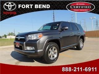 2011 toyota 4runner 4wd 4dr sr5 luggage rack towing package certified