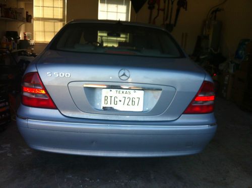 2002 mercedes benz s-class 500