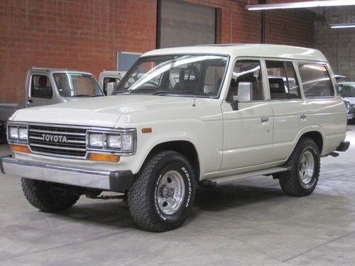 1988 hj61 vx 12h-t turbo diesel 4x4 auto ac ps sr pw pdl jdm rhd newpaint recaro