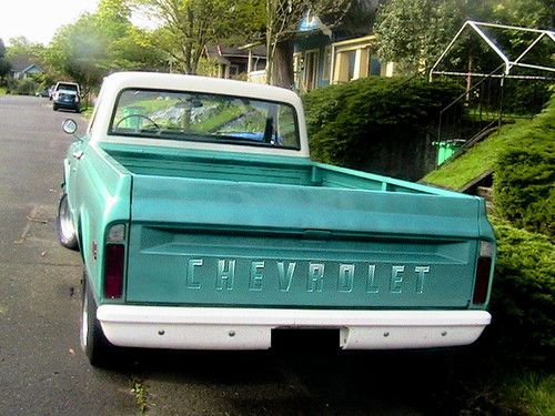 1968' Chevy 350 Rare Long Bed - 1/2 Ton Perfect Body, image 4