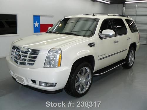 2007 cadillac escalade awd sunroof nav dvd rear cam 61k texas direct auto