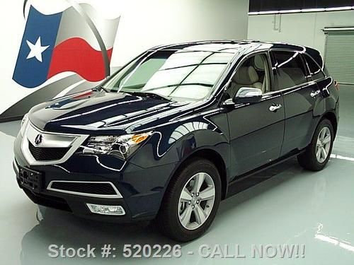 2013 acura mdx tech sh-awd sunroof nav rear cam 72 mi!! texas direct auto