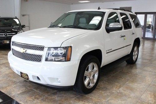 2009 chevrolet tahoe~4wd~4x4~ltz~nav~roof~tv/dvd~rcam~htd/cld lea~20s wls