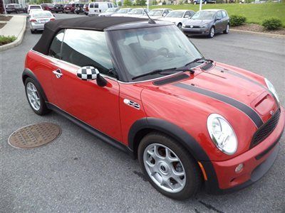 2006 mini cooper s convertible 6 speed manual heated seats harmon kardon pwr top