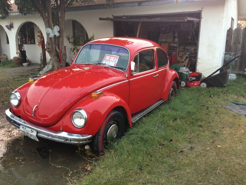 1972 volkswagen super beetle base 1.6l