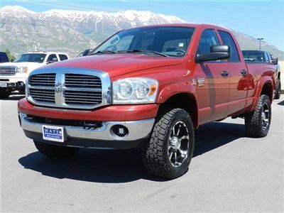 Dodge 3500 crew cab slt 4x4 cummins diesel custom wheels tires auto big horn