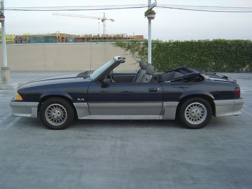Survivor 1989 Ford Mustang Convertible GT 5.0 5 Speed Manual No Reserve Low Mile, image 4