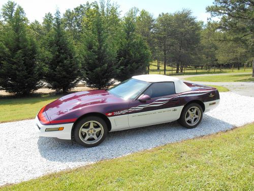 1995 chevrolet corvette indianapolis 500 pace car convertible 2-door 5.7l