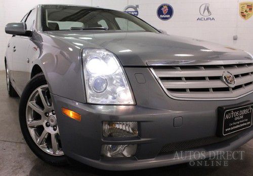 We finance 2007 cadillac sts v8 rwd 88k wrrnty mroof navi htcldsts hids chromes