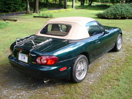 2001 mazda miata ls convertible 2-door 1.8l customized, manual 6 speed