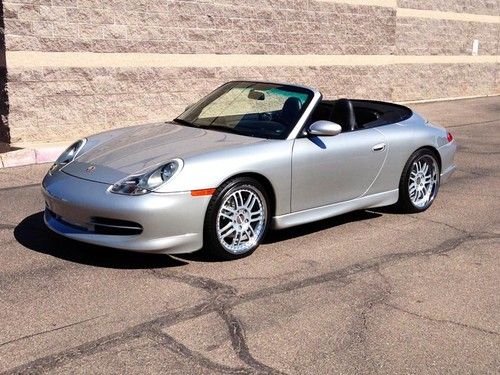 1999 porsche 911 carrera cabriolet, hard top, aero/carbon packages, low miles!!!