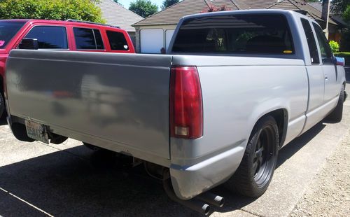 91 Chevrolet Silverado Lowered 700R4 Trans Belltech 17