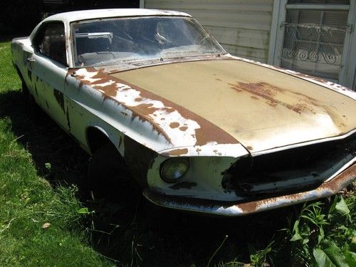 1969 ford mustang fastback, project car