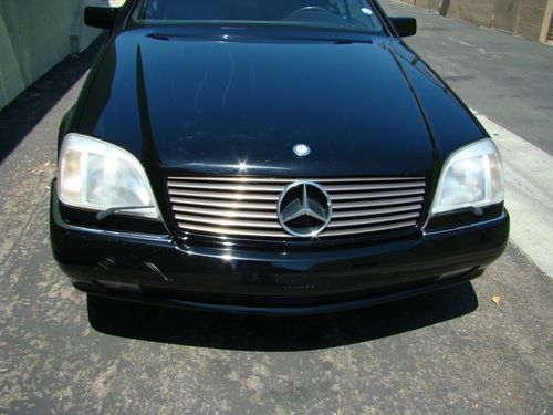 1993 mercedes-benz 600sec base coupe 2-door 6.0l v12