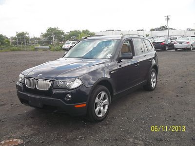 2008 bmw x3 3.0si navigation leather one owner panoramic sunroof