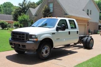 One owner  powerstroke diesel  cab and chassis  perfect carfax