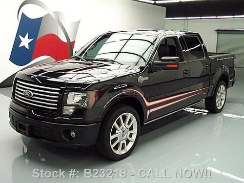 2011 ford f-150 harley-davidson crew sunroof nav 26k mi texas direct auto