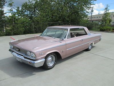 1963 ford galaxie 500 xl 390 fresh rebuild 10 miles! brand new paint! no rust!!