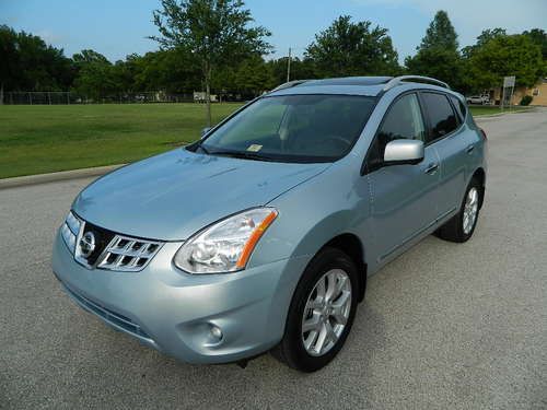 2012 nissan rogue 2.5 sl awd navi cameras bluetooth all power --- free shipping