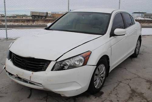 2008 honda accord sdn salvage repairable rebuilder only 72k miles runs!!!