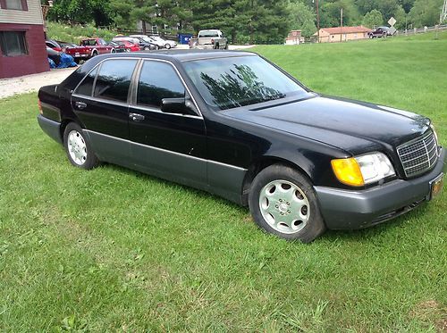 1992 Mercedes 600 sel v-12, image 2